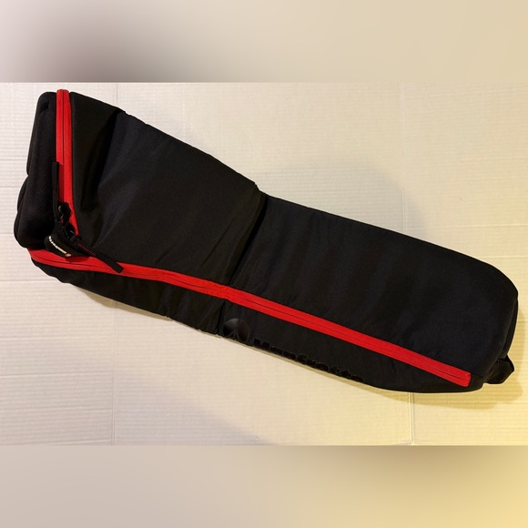 Manfrotto MB MBAG80PN 80cm Tripod Black w Red Trim Zippered Bag - Picture 8 of 12